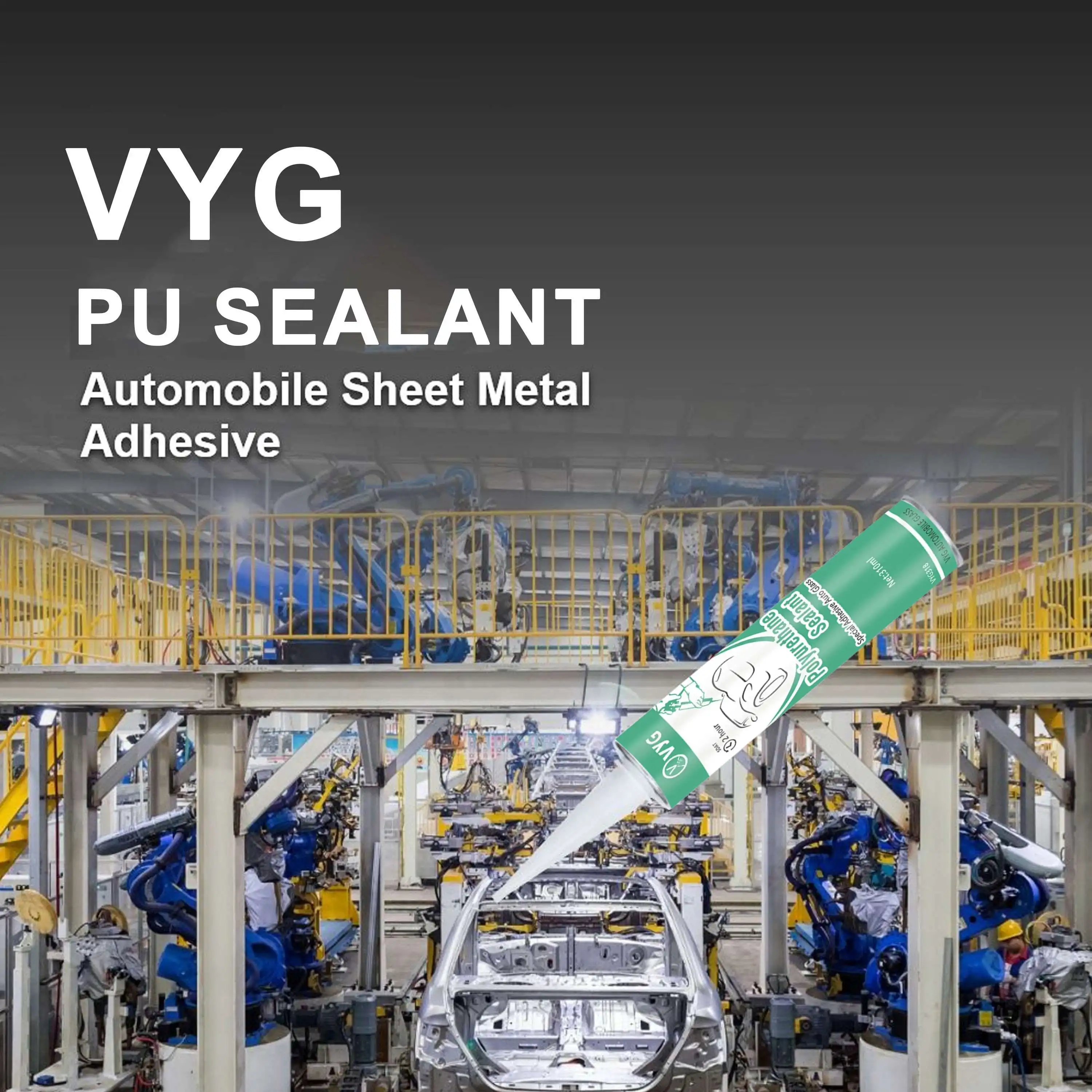 PU auto glass sealant high strength