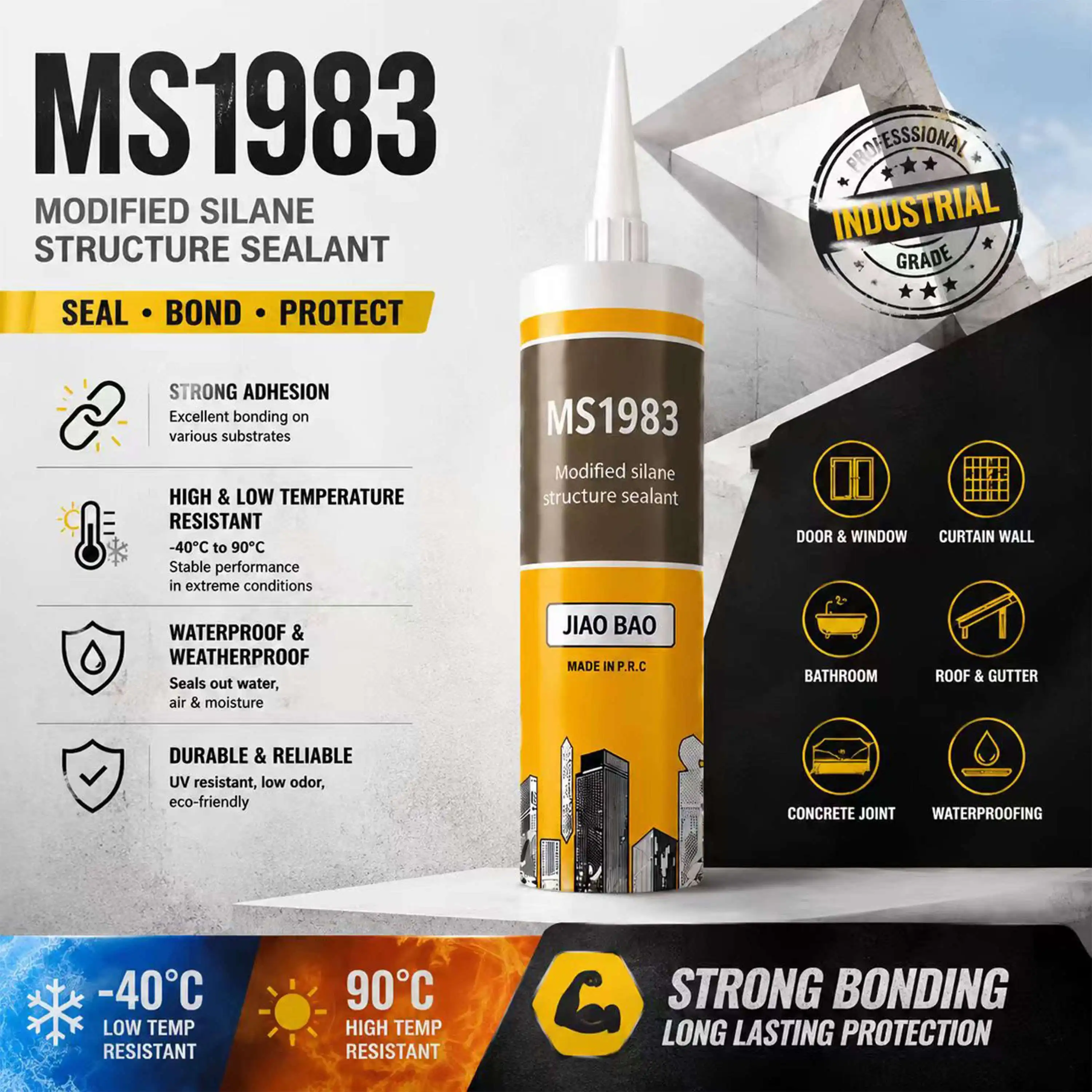 MS sealant multi-purpose adhesive