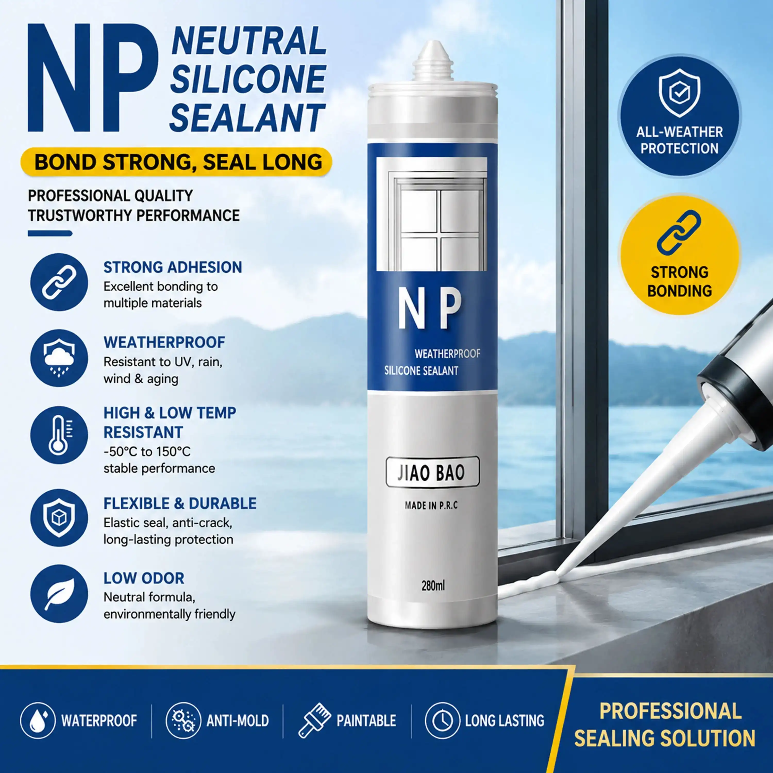 NP Silicone Sealant Non-Corrosive Type NP Silicone Sealant Non-Corrosive Type