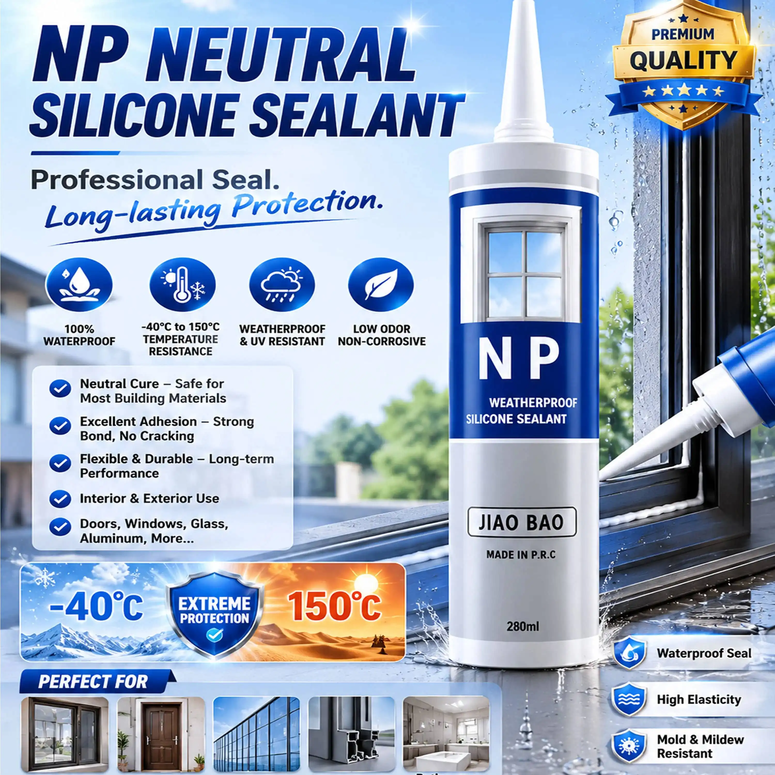 NP Silicone Sealant Non-Corrosive Type NP Silicone Sealant Non-Corrosive Type