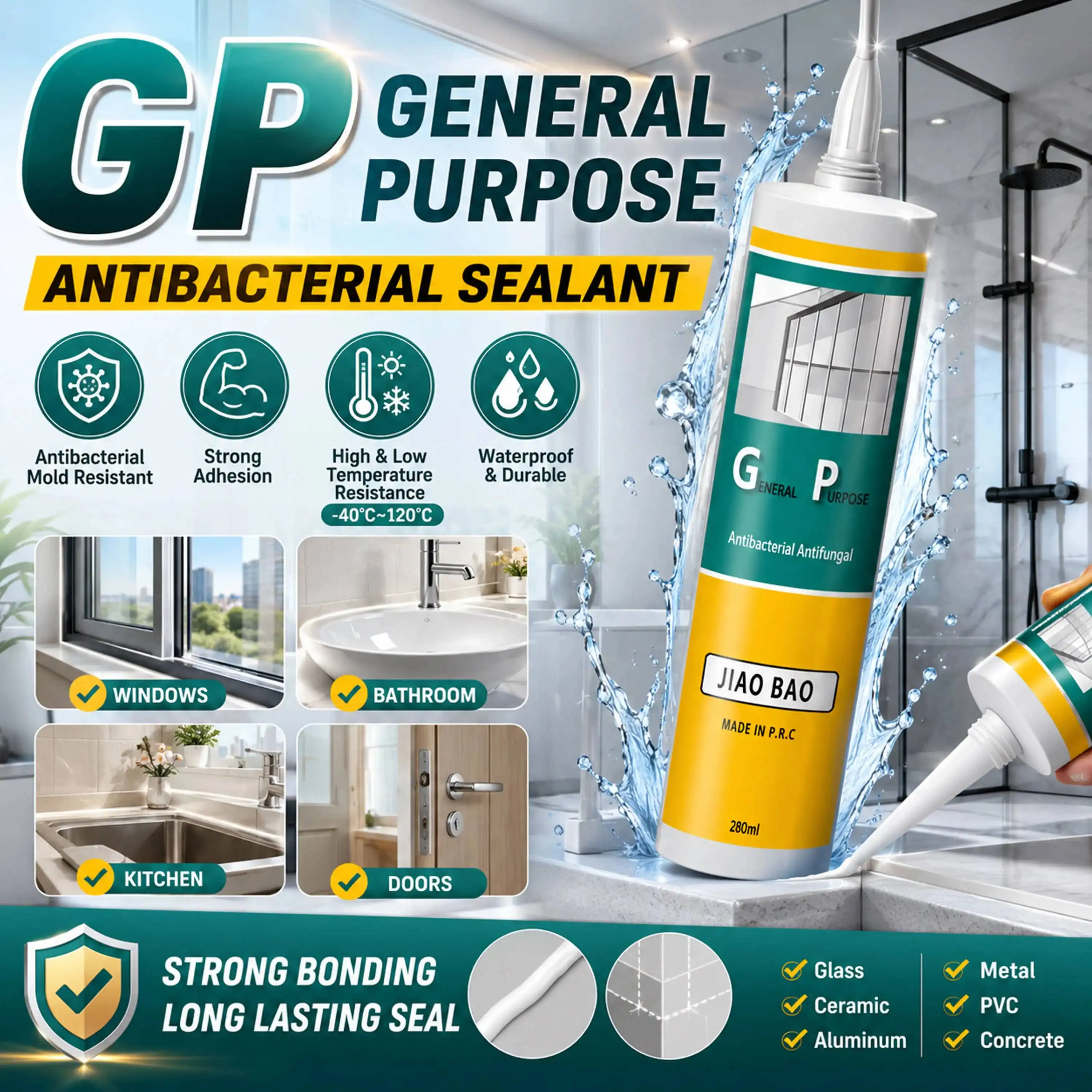 GP Silicone Sealant Fast Curing Type GP Silicone Sealant Fast Curing Type