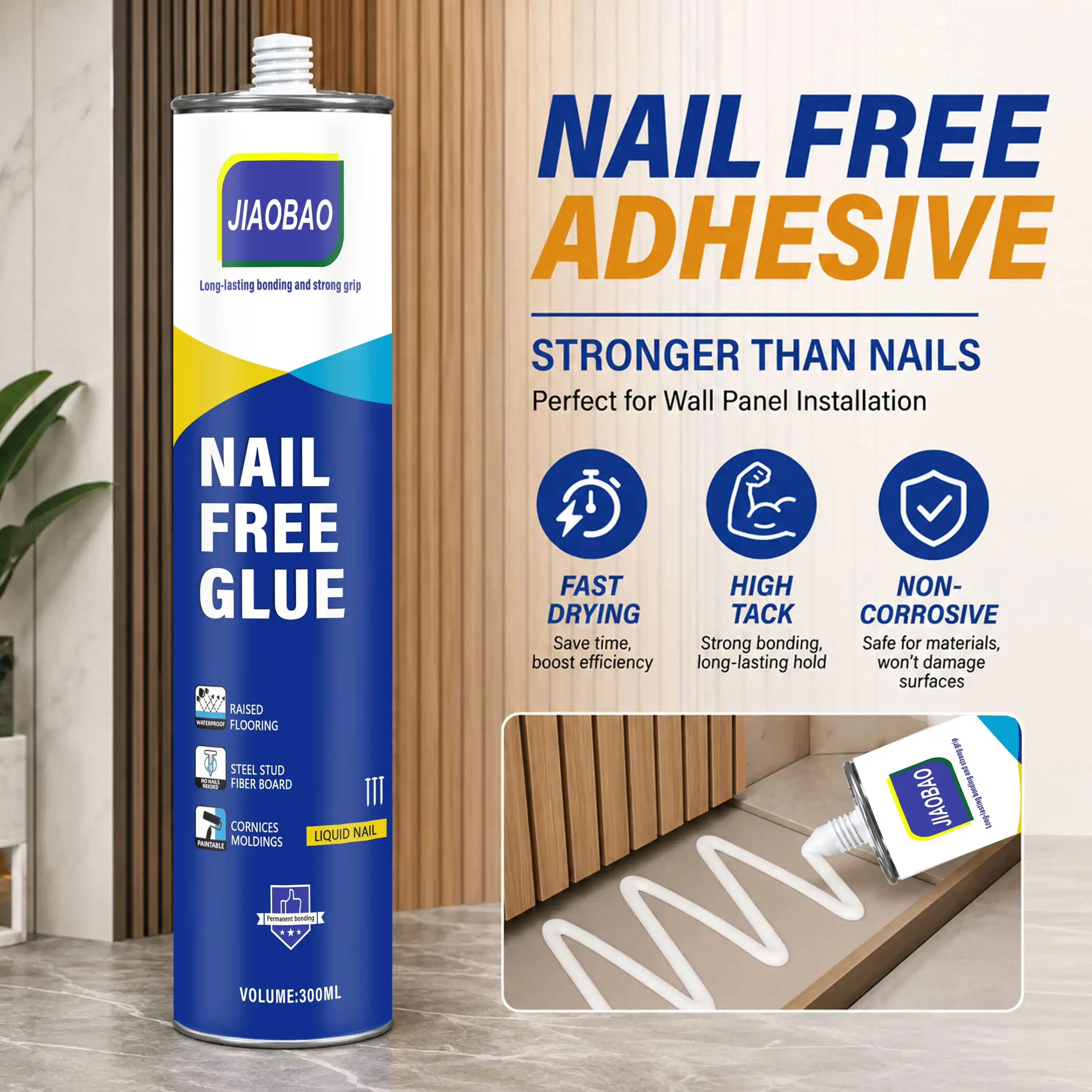 Nail Free Glue Heavy Duty Nail Free Glue Heavy Duty