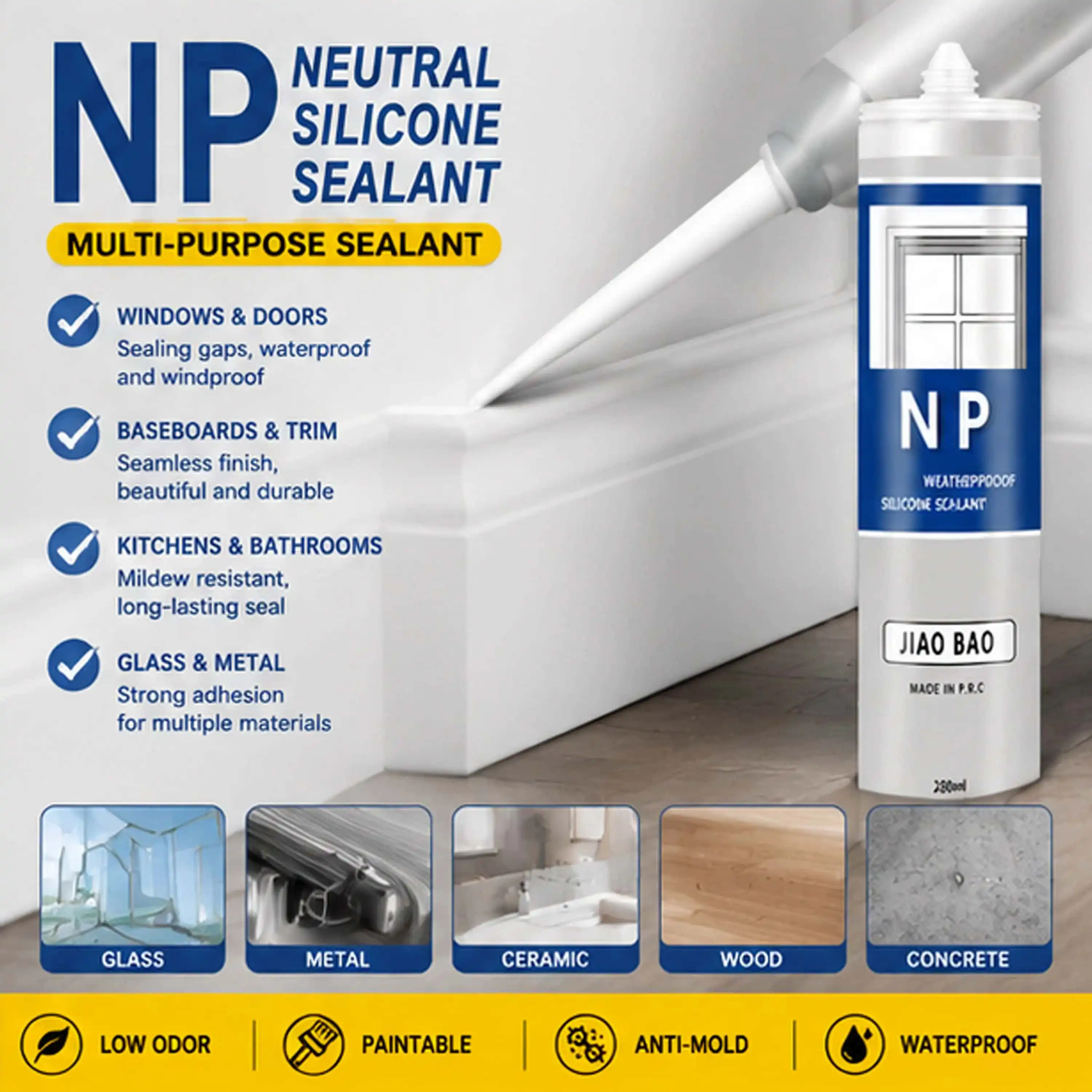 NP Silicone Sealant Non-Corrosive Type NP Silicone Sealant Non-Corrosive Type