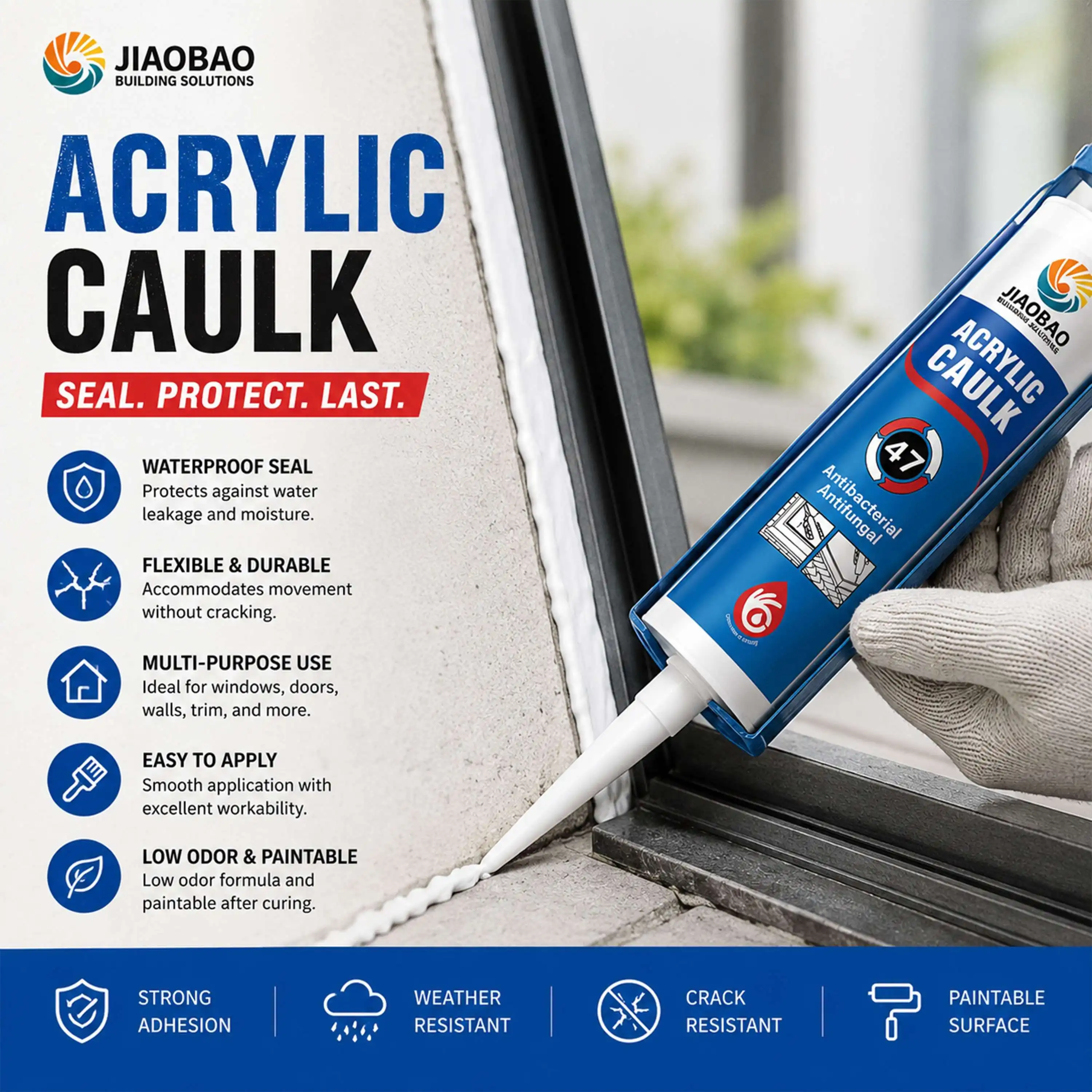Acrylic Sealant Decorative Joint Seal