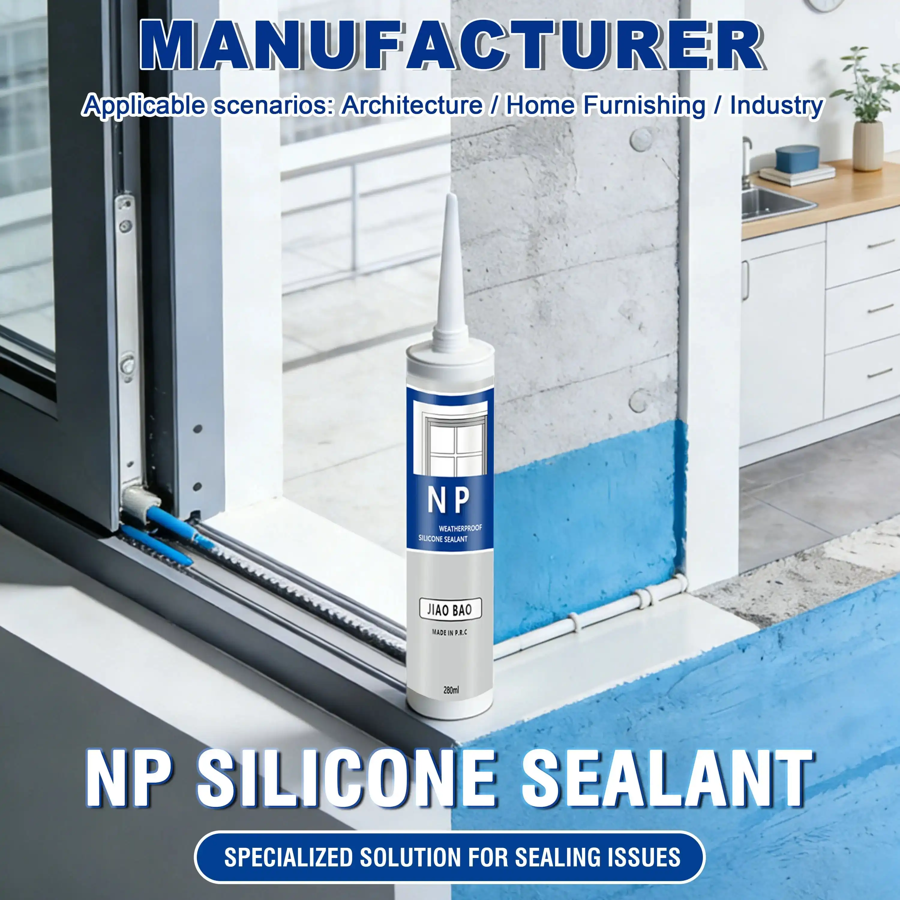 NP Silicone Sealant Non-Corrosive Type