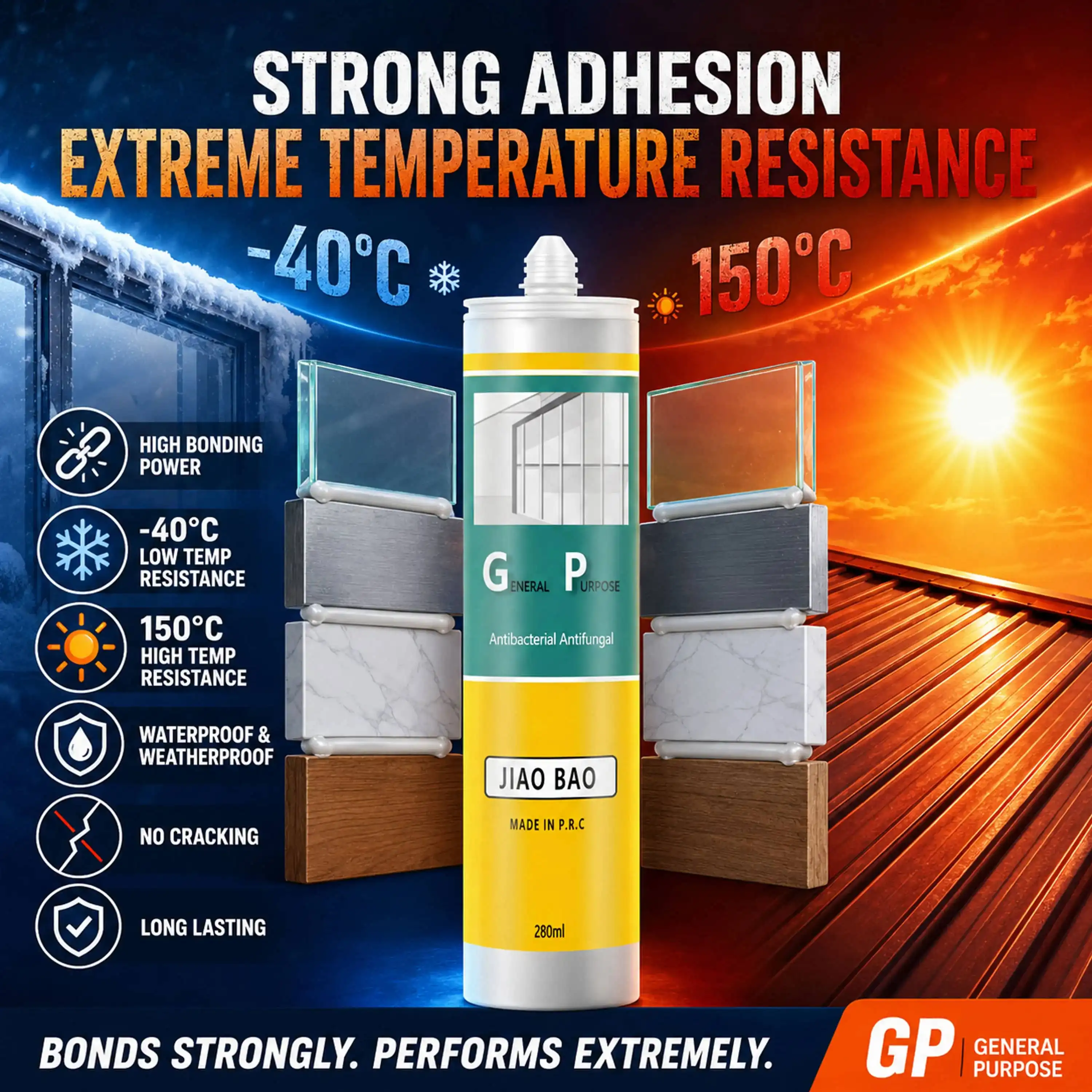 GP Silicone Sealant Fast Curing Type GP Silicone Sealant Fast Curing Type