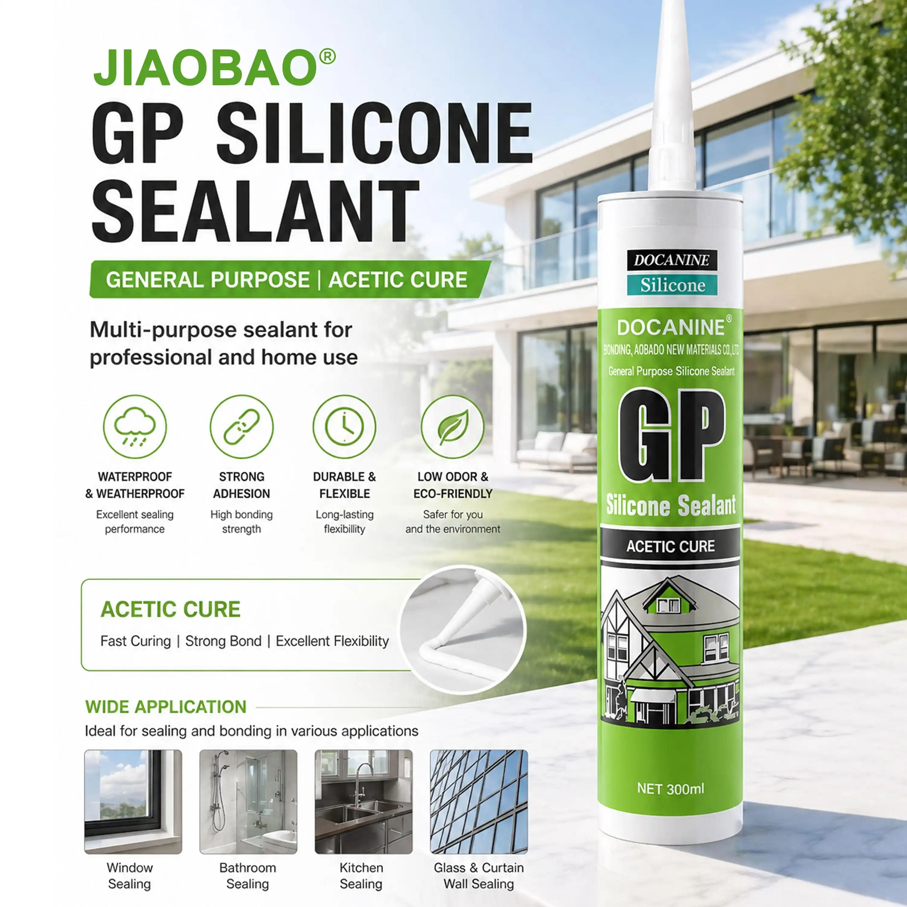 GP door and window silicone sealant GP door and window silicone sealant