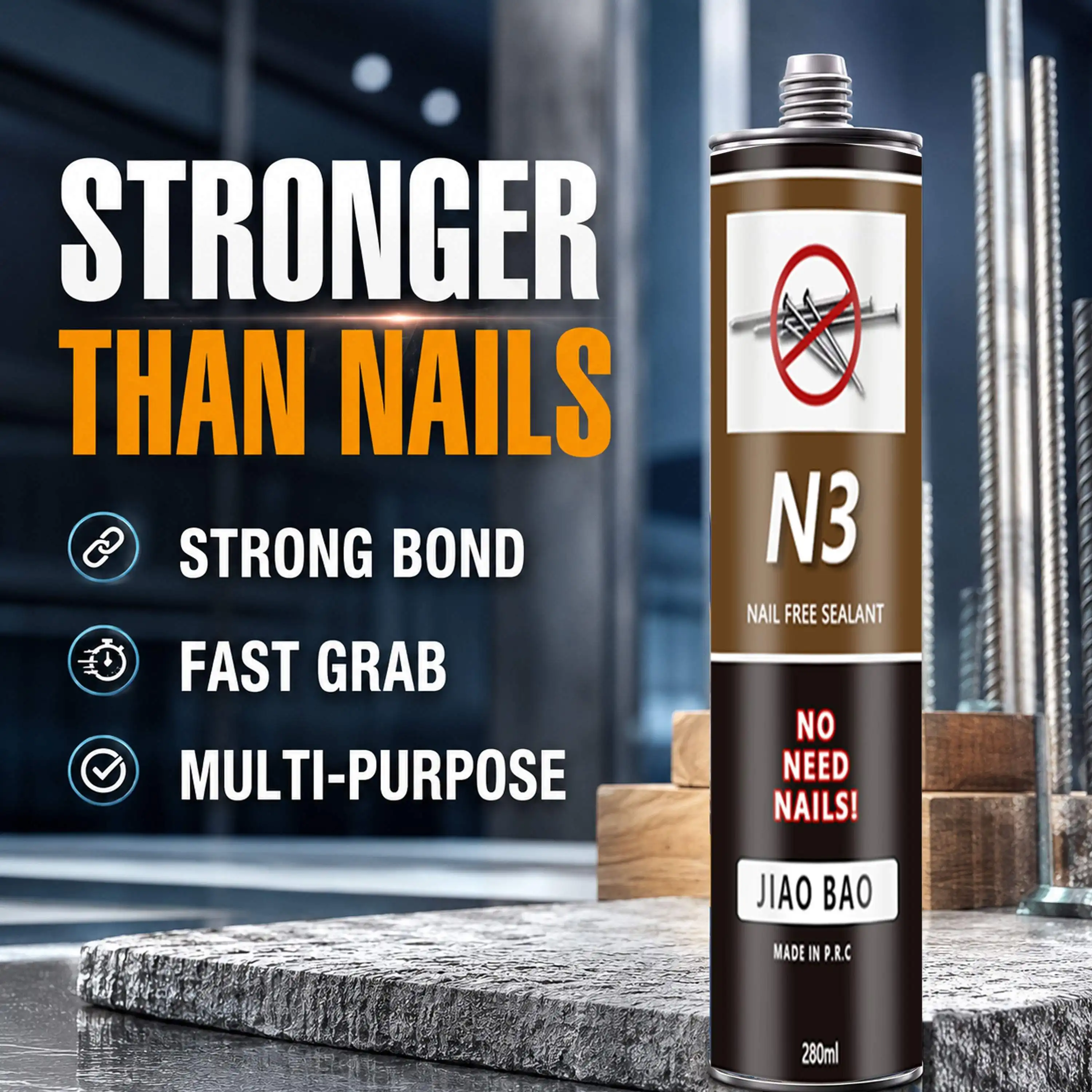 Nail Free Glue for Wall Mounting Nail Free Glue for Wall Mounting