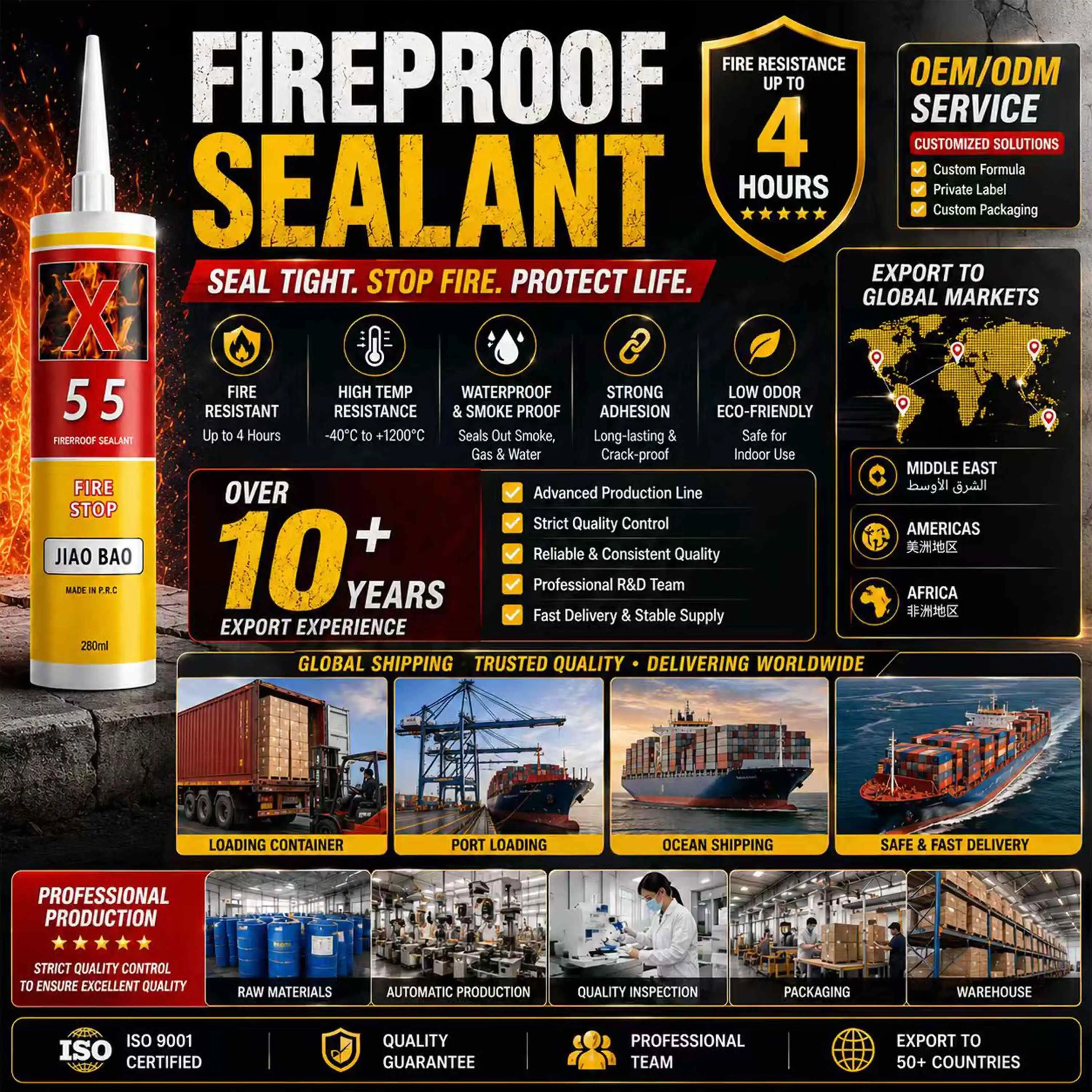 Fireproof Neutral Silicone Sealant Fireproof Neutral Silicone Sealant