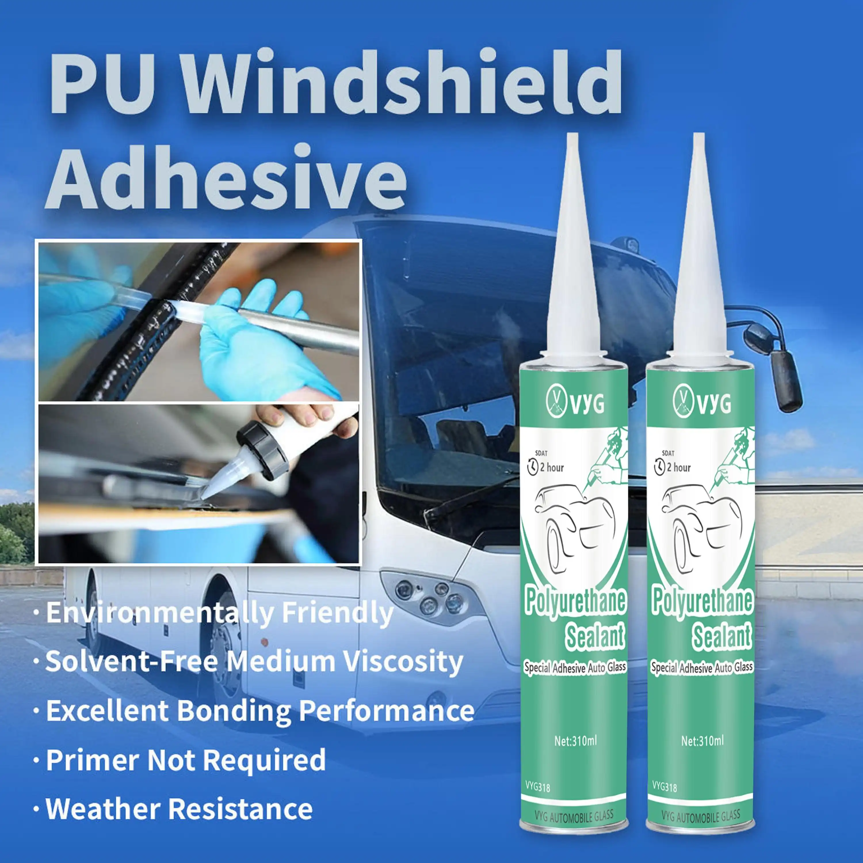 PU Car Windshield Bonding Sealant