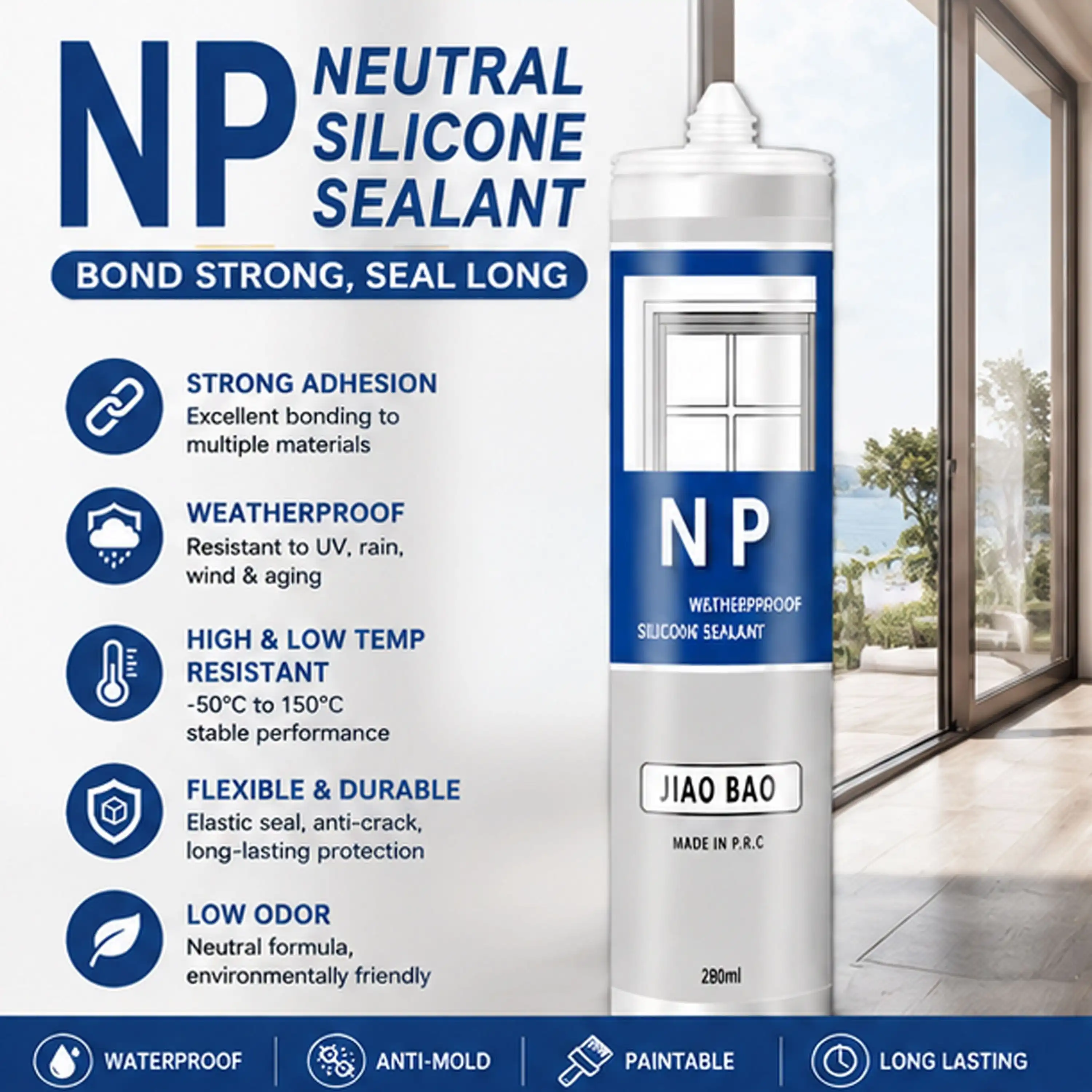 NP Silicone Sealant Non-Corrosive Type NP Silicone Sealant Non-Corrosive Type