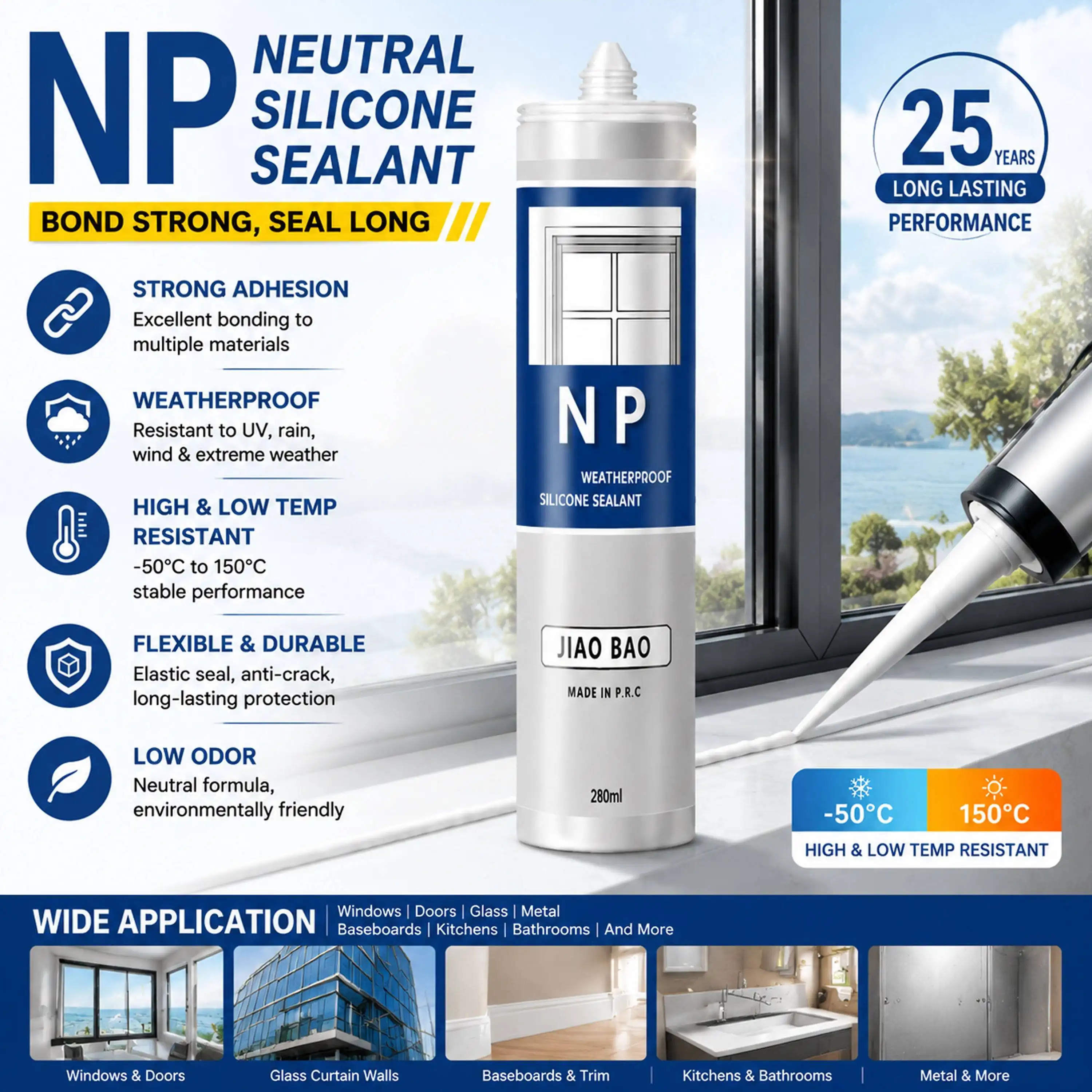 NP Silicone Sealant for Curtain Wall