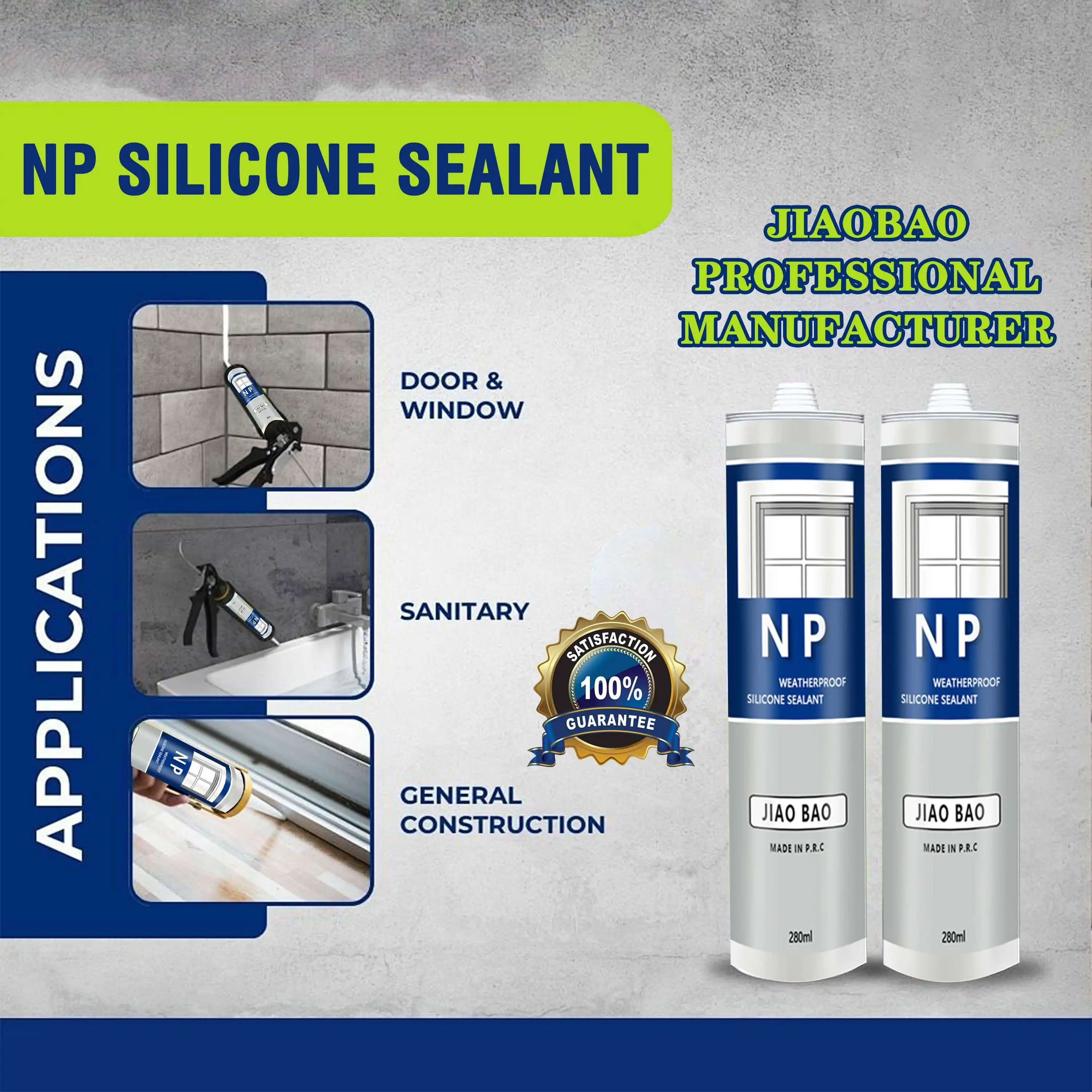 NP Weatherproof Silicone Sealant for Facade