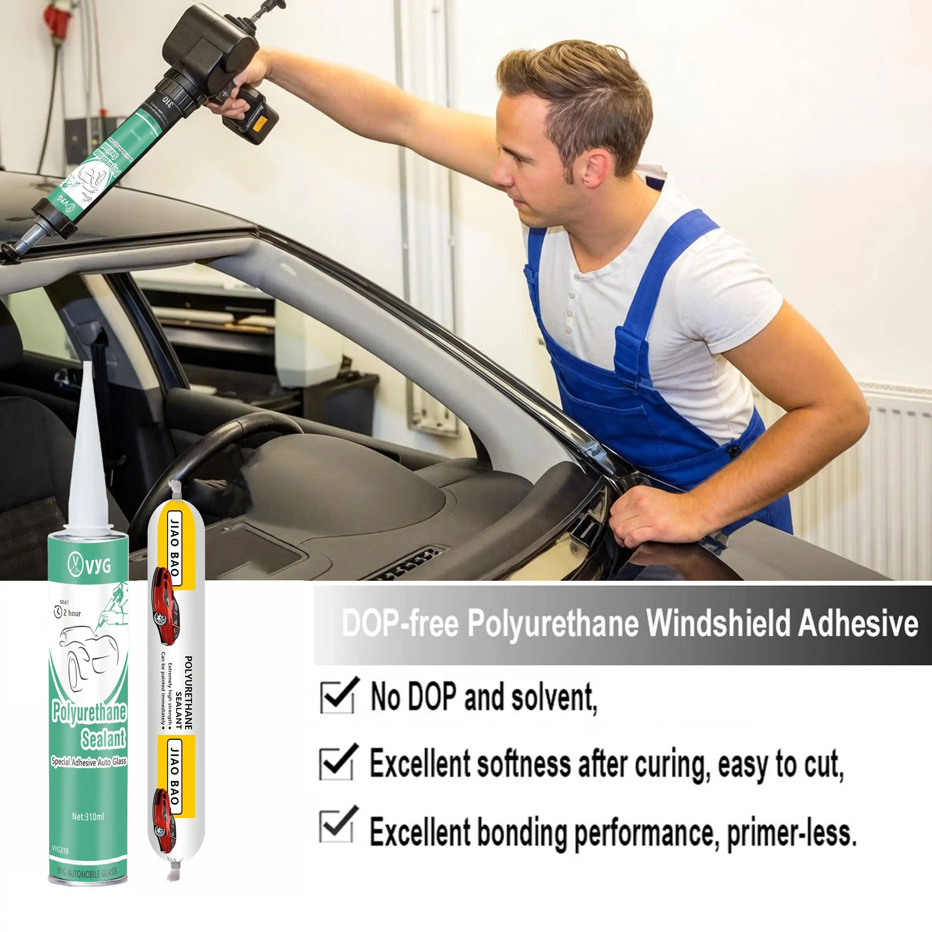 PU windshield auto glass sealant PU windshield auto glass sealant