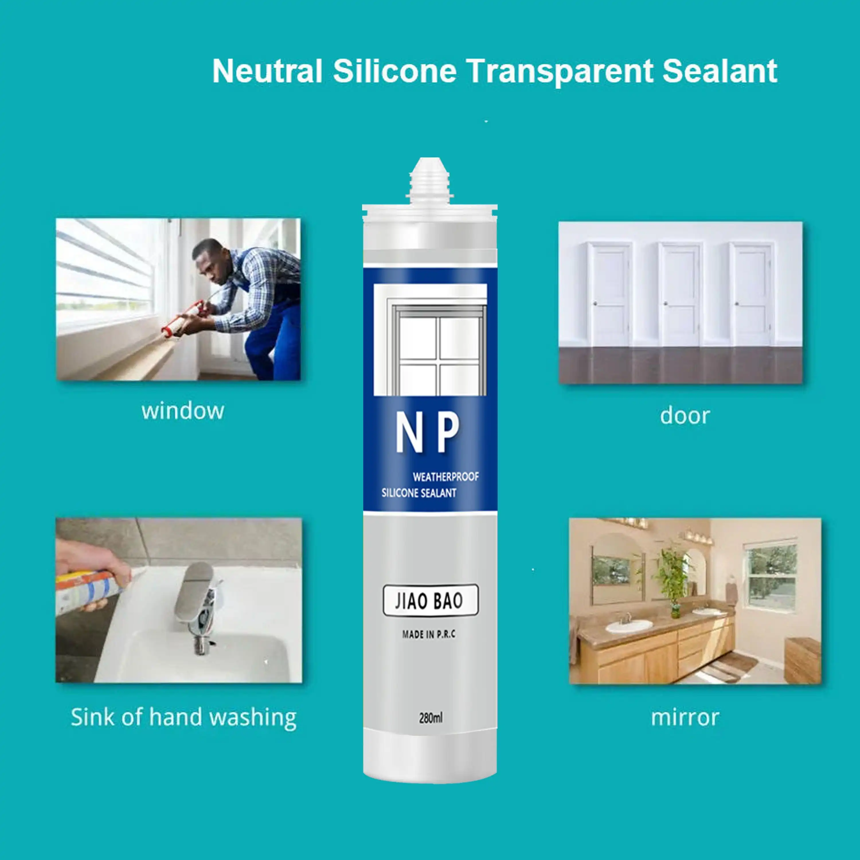 NP Silicone Sealant for Aluminum & Metal NP Silicone Sealant for Aluminum & Metal
