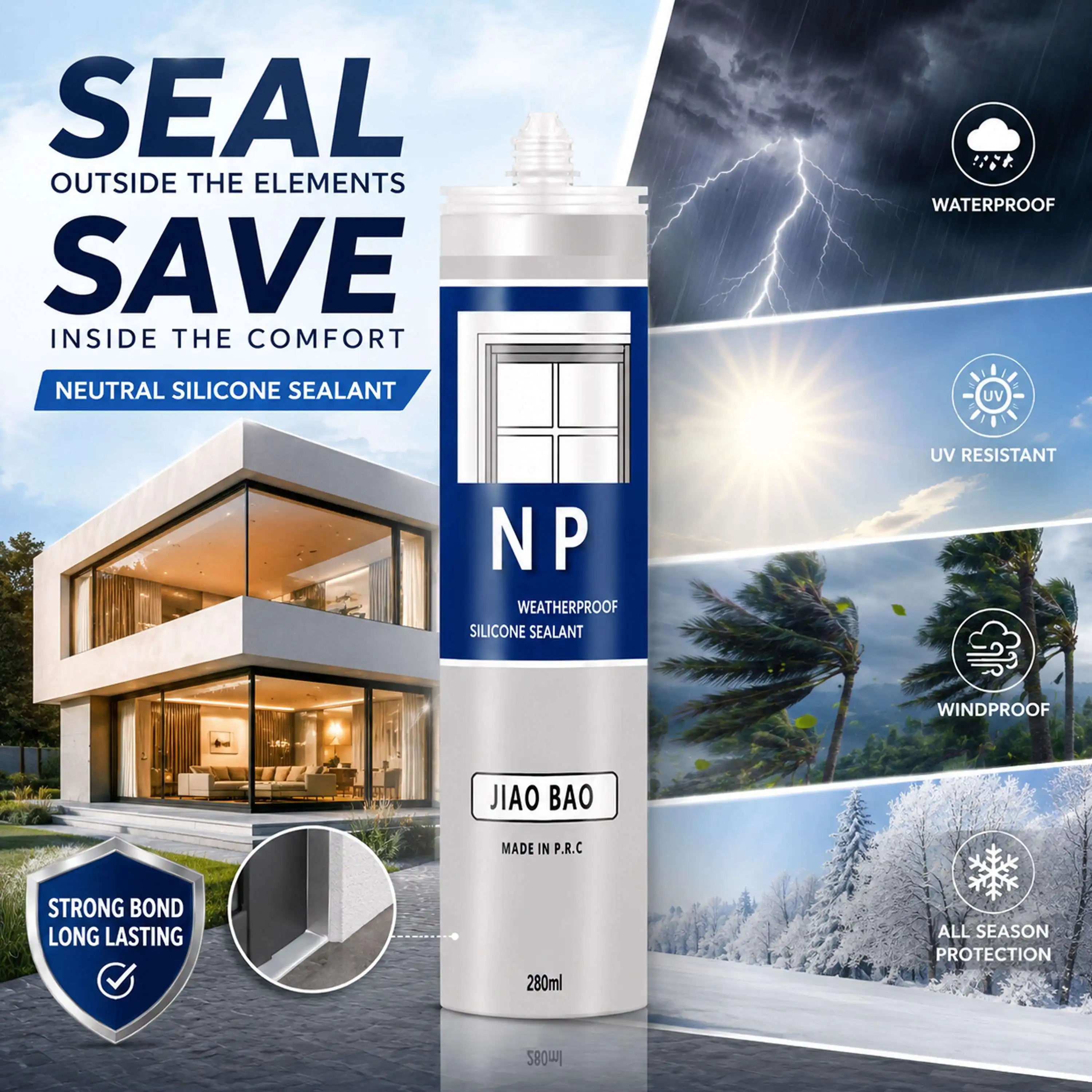 NP silicone sealant exterior grade