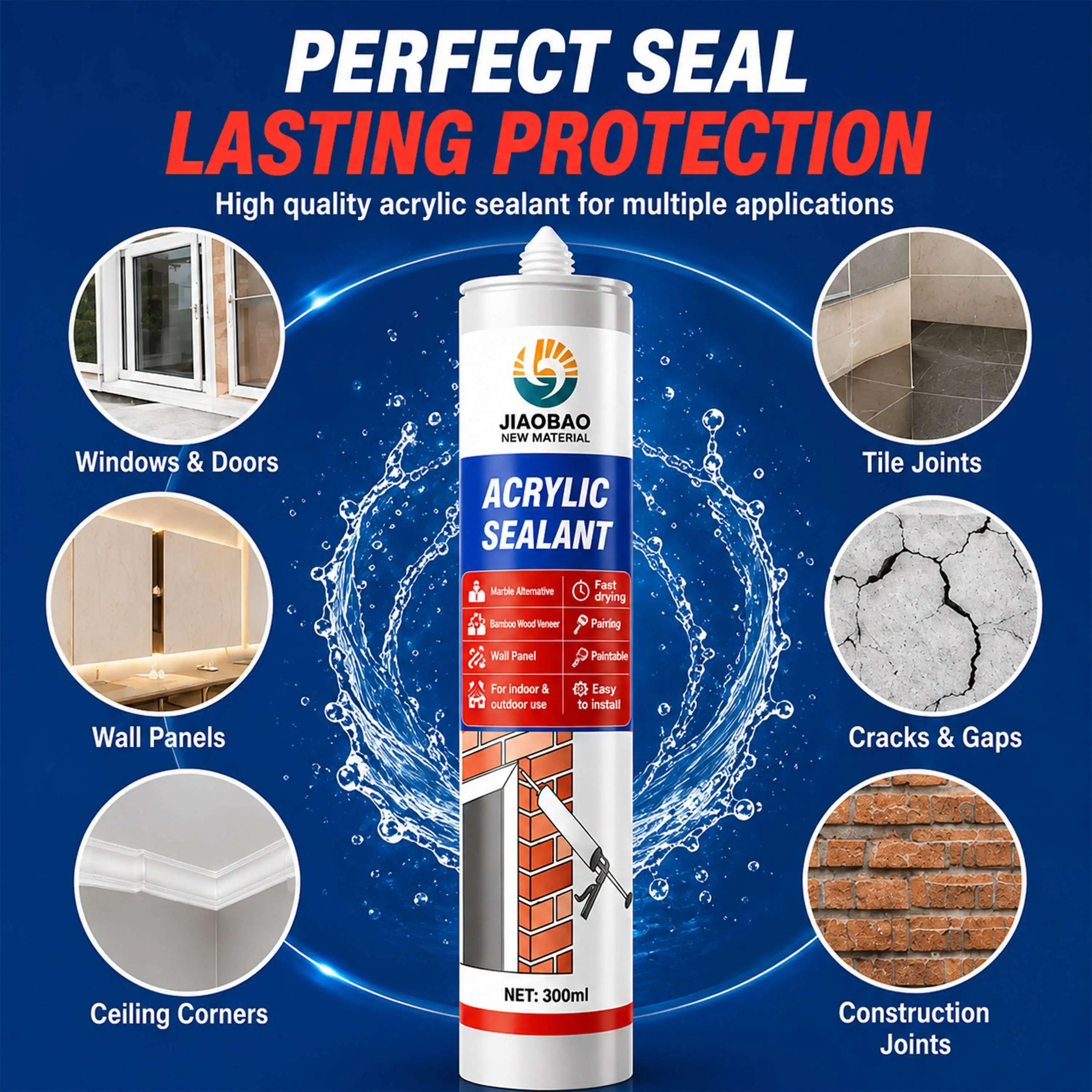 acrylic sealant waterproof grade