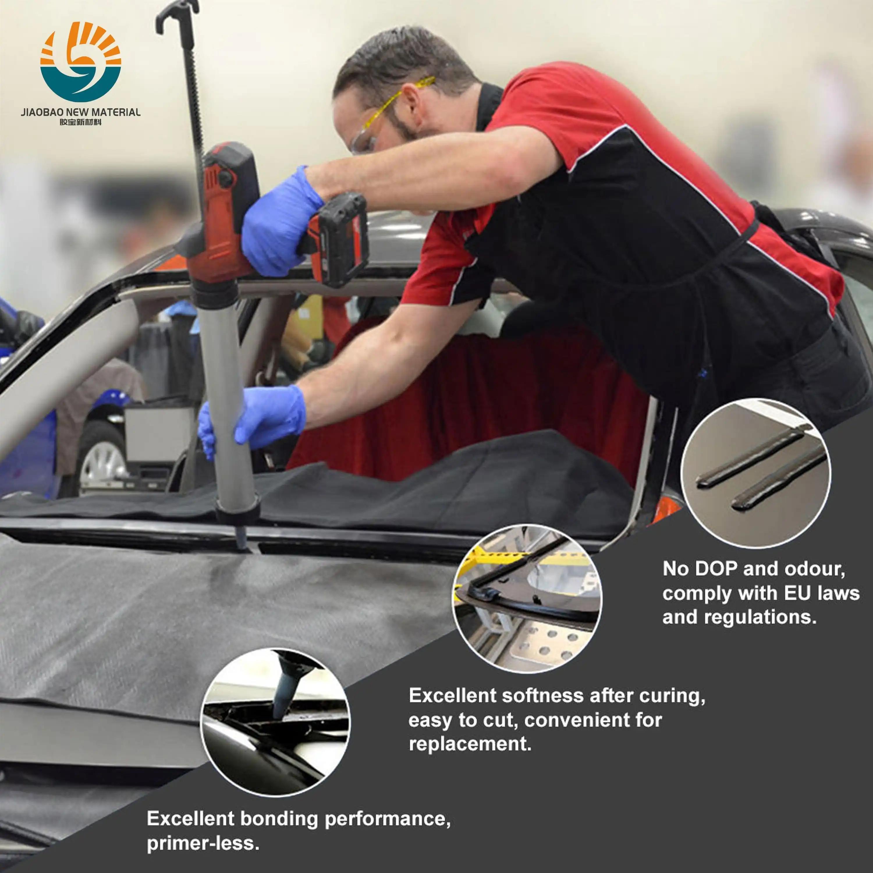 PU auto glass sealant PU auto glass sealant