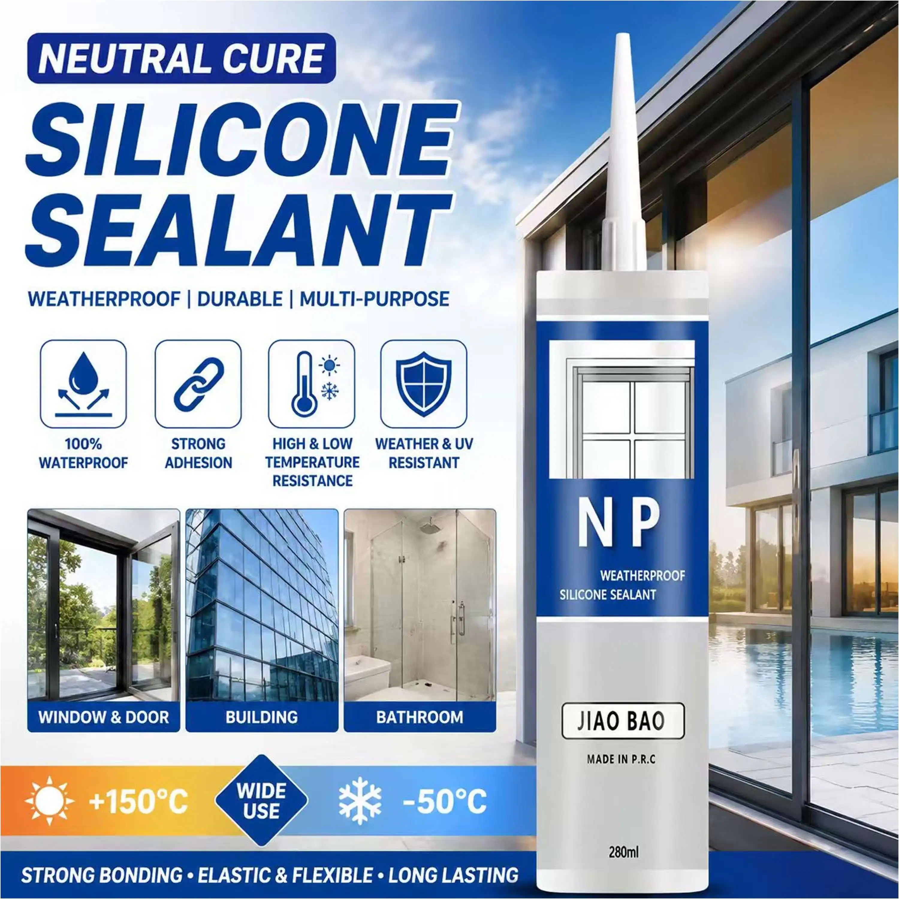 NP neutral cure silicone sealant