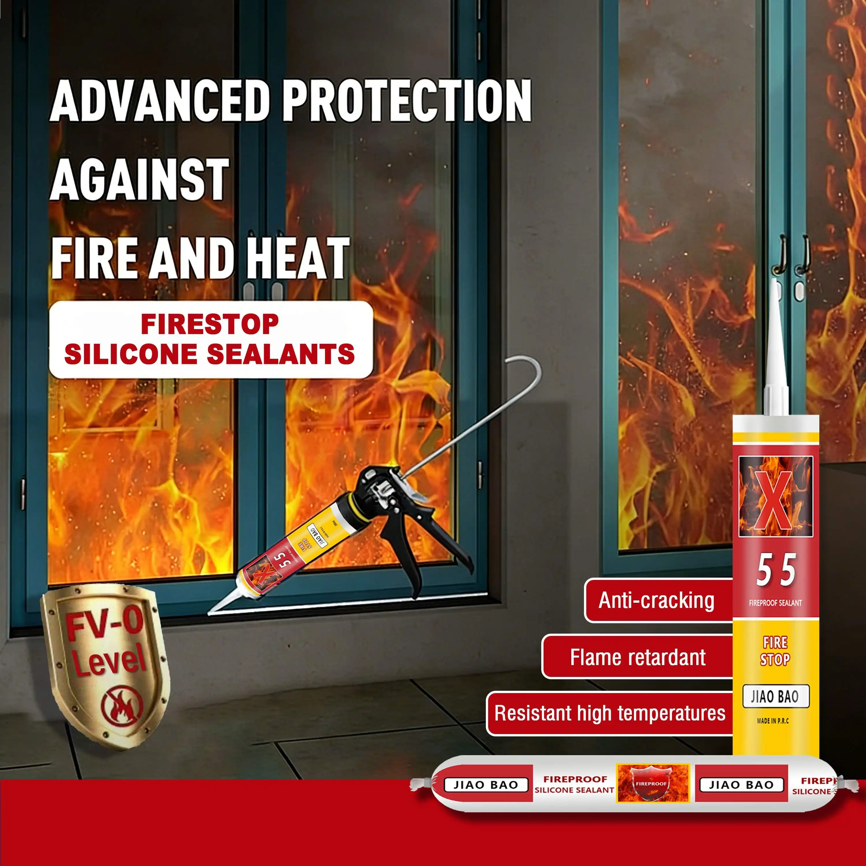 Fireproof Building Silicone Sealant