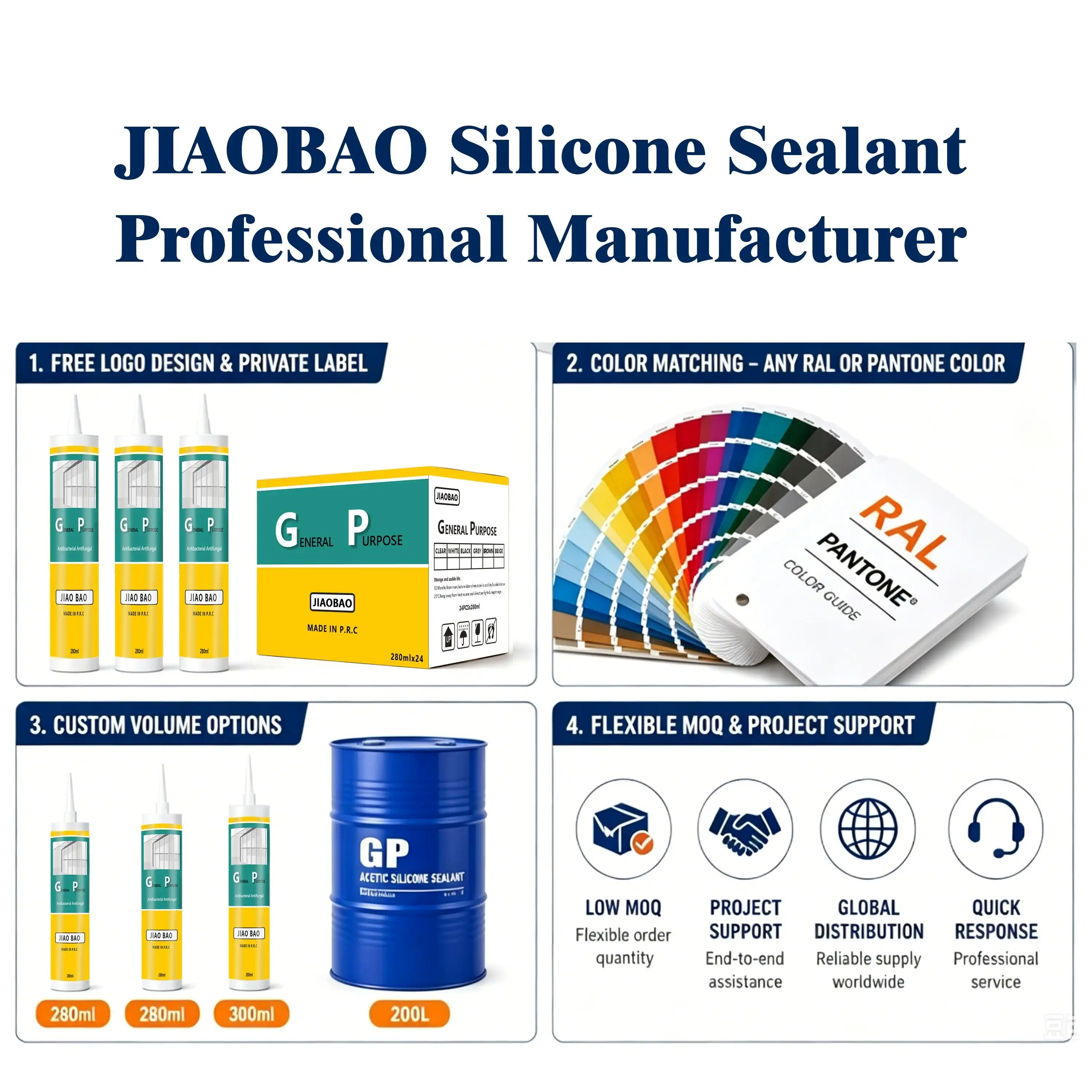 GP Multi-Purpose Silicone Sealant GP Multi-Purpose Silicone Sealant