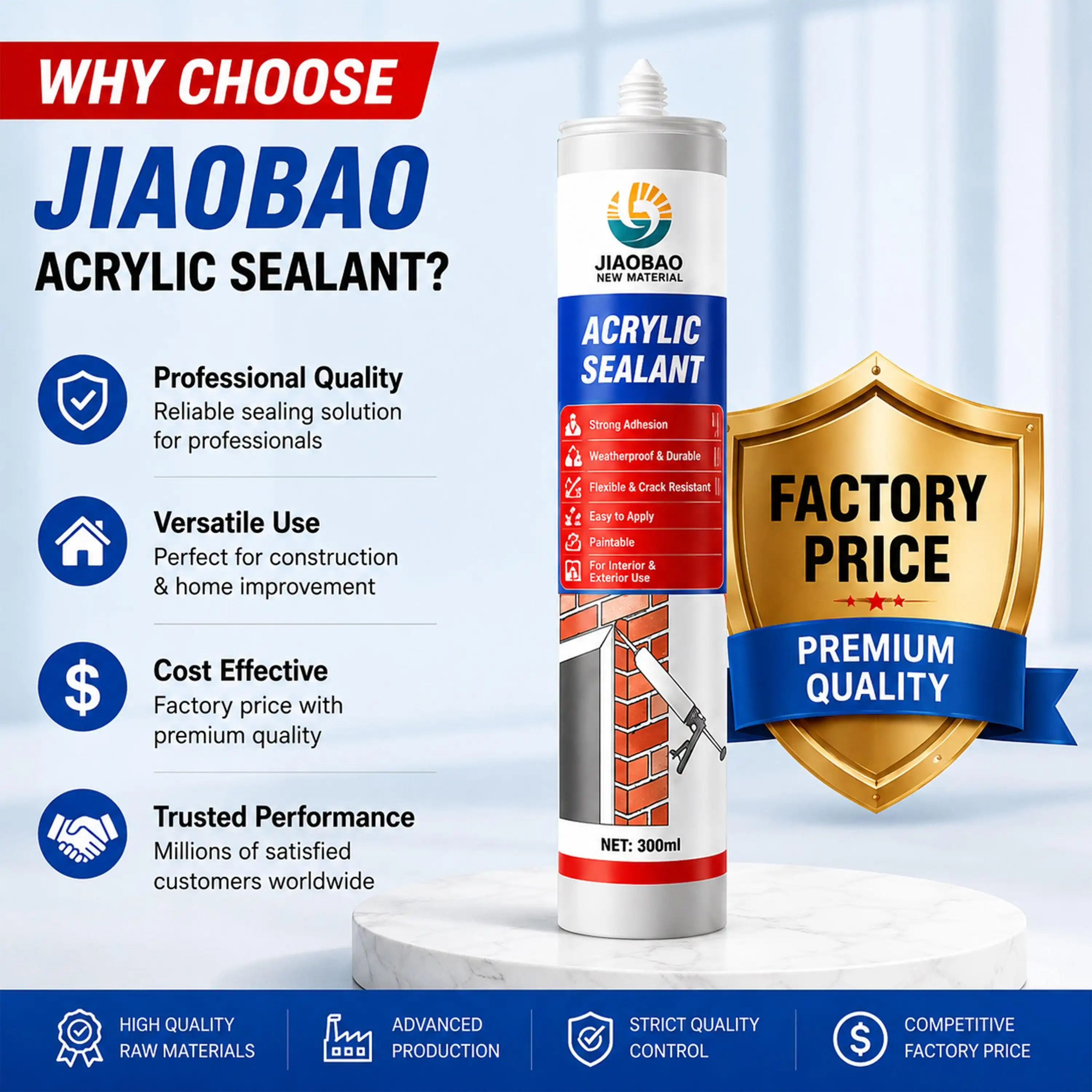 Acrylic Sealant for Interior Use