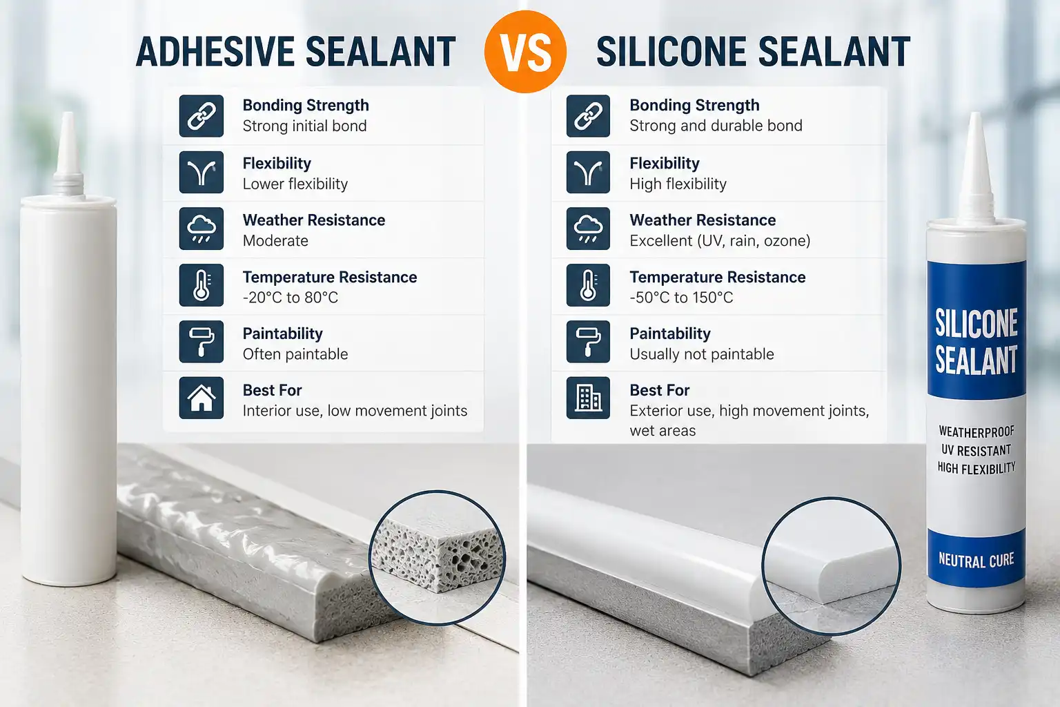 What Types of Silicone Sealants Are Best for Your Tiling Project?