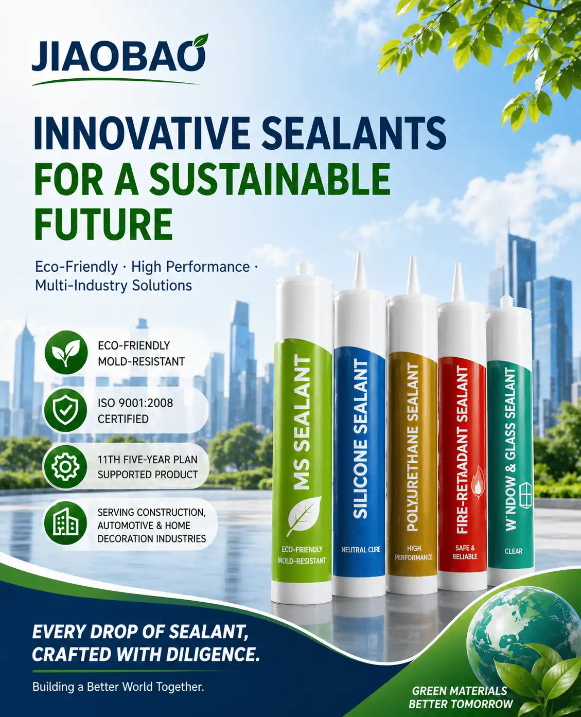 Shandong Jiaobao New Materials: Pioneering Green Sealant Solutions for Diversified Industries